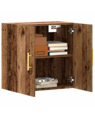 Armoire murale vieux bois 60x31x60 cm bois d'ingénierie | Mobilier & Déco