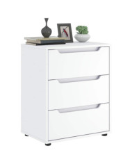 Buffet VISNES blanc 60x40x73 cm bois d'ingénierie | Mobilier & Déco