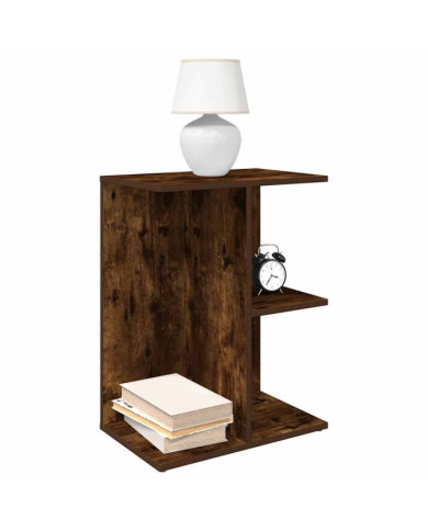 Tables de chevet 2pcs chêne fumé 46,5x29x61cm bois d’ingénierie | Mobilier & Déco