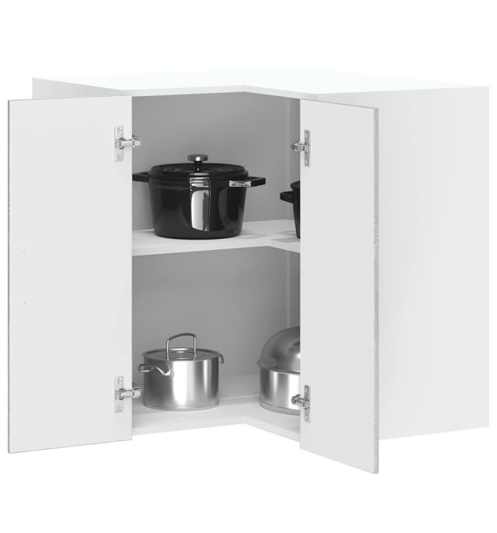 Armoire murale d'angle de cuisine Kalmar sonoma gris | Mobilier & Déco