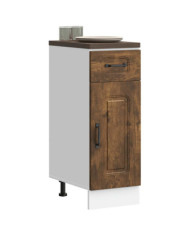 Armoire de cuisine Kalmar chêne fumé bois d'ingénierie | Mobilier & Déco