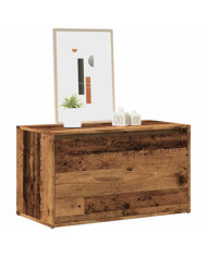 Banc d'entrée 80x40x45 cm vieux bois bois d'ingénierie | Mobilier & Déco