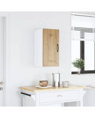 Armoire murale cuisine Kalmar chêne artisanal bois d'ingénierie | Mobilier & Déco