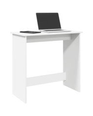 Bureau Blanc 80x40x75 cm Bois d'ingénierie | Mobilier & Déco