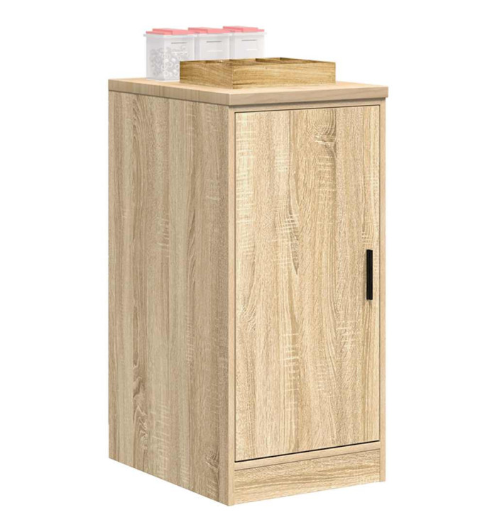 Armoire de rangement de garage chêne sonoma 40x51x85cm bois pin | Mobilier & Déco