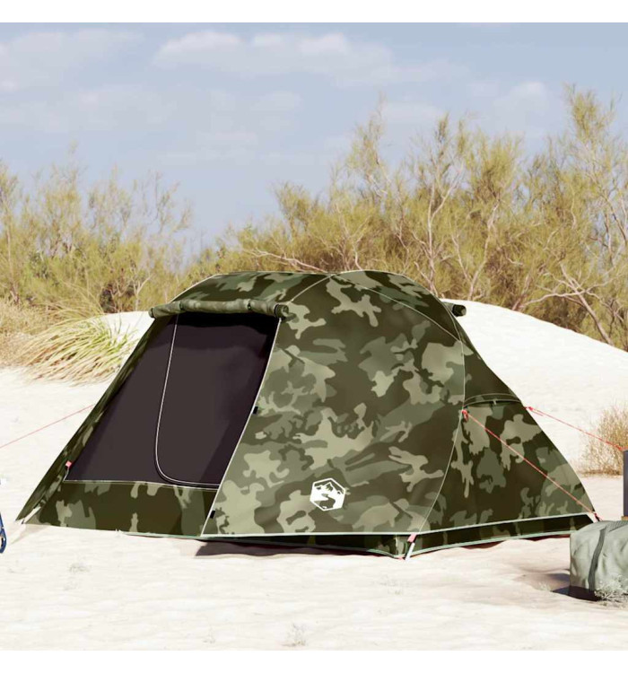 Tente de pêche 3 personnes camouflage imperméable | Mobilier & Déco