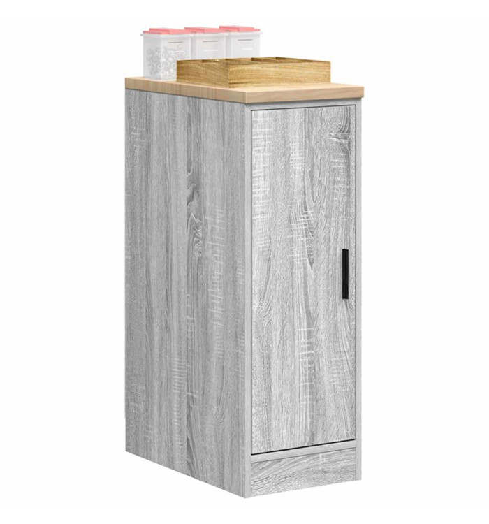Armoire de rangement de garage sonoma gris 30x51x85 cm bois pin | Mobilier & Déco