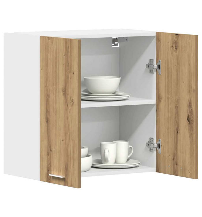 Armoire murale de cuisine "Lyon" chêne artisanal 60x31x60 cm | Mobilier & Déco