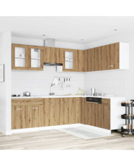 Ensemble d'armoires de cuisine 11 pcs chêne artisanal | Mobilier & Déco