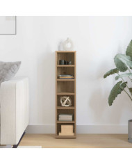 Armoire à CD chêne artisanal 21x20x88 cm bois d'ingénierie | Mobilier & Déco