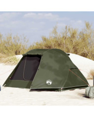Tente de pêche 3 personnes vert olive imperméable | Mobilier & Déco