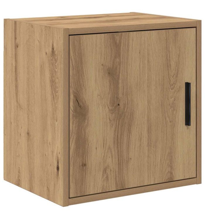 Armoire murale de garage chêne artisanal bois d'ingénierie | Mobilier & Déco