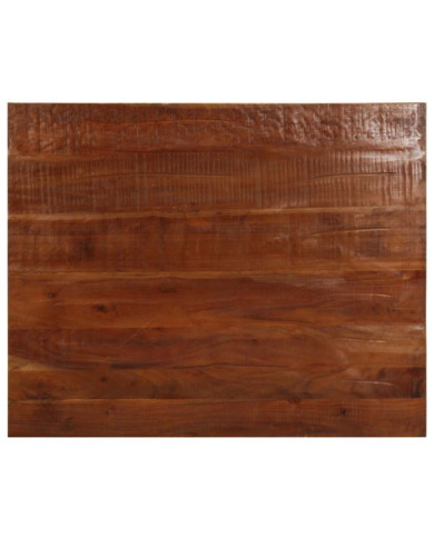 Dessus de table 90x80x3,8 cm rectangulaire bois massif récupéré | Mobilier & Déco