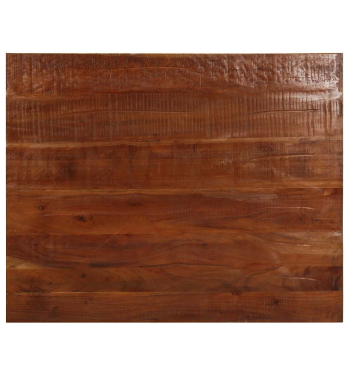 Dessus de table 90x80x3,8 cm rectangulaire bois massif récupéré | Mobilier & Déco