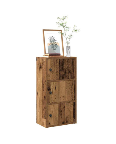 Bibliothèque vieux bois 40x24x77 cm bois d'ingénierie | Mobilier & Déco