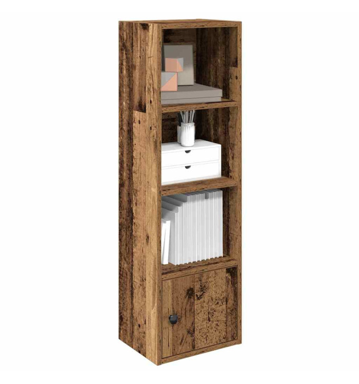 Bibliothèque vieux bois 31x24x102 cm bois d'ingénierie | Mobilier & Déco