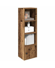 Bibliothèque vieux bois 31x24x102 cm bois d'ingénierie | Mobilier & Déco