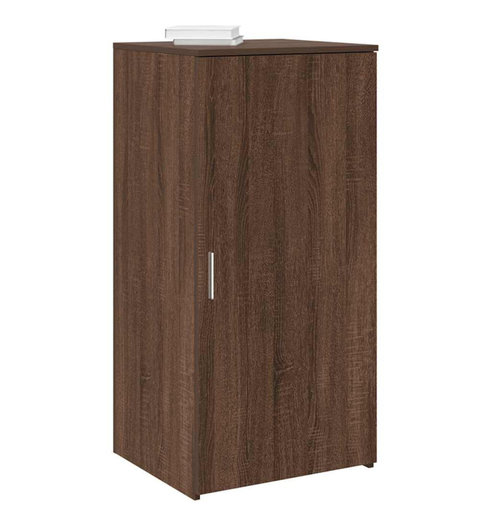 Armoire de rangement chêne brun 50x45x103,5cm bois d'ingénierie | Mobilier & Déco