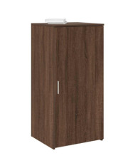 Armoire de rangement chêne brun 50x45x103,5cm bois d'ingénierie | Mobilier & Déco