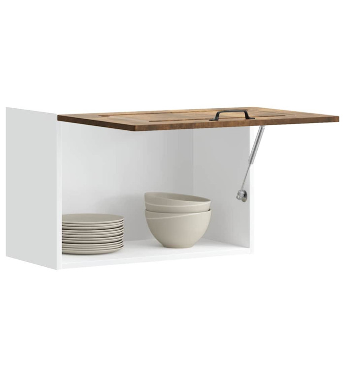 Armoire murale de cuisine Kalmar chêne fumé bois d'ingénierie | Mobilier & Déco