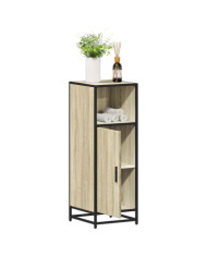 Armoire de salle de bain chêne sonoma 35x37,5x100 cm | Mobilier & Déco