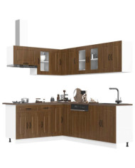 Ensemble d'armoires de cuisine 11 pcs Kalmar bois d'ingénierie | Mobilier & Déco