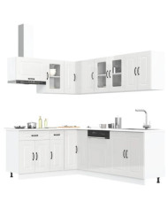 Ensemble d'armoires de cuisine 11 pcs Kalmar bois d'ingénierie | Mobilier & Déco