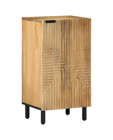 Buffet marron 40x33x75 cm bois massif de manguier | Mobilier & Déco