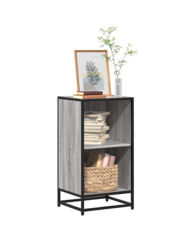Bibliothèque sonoma gris 40x35x76 cm bois d'ingénierie | Mobilier & Déco