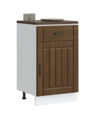 Armoire de cuisine Lucca chêne marron bois ingénierie | Mobilier & Déco