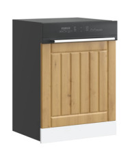Panneau de lave-vaisselle Lucca chêne artisanal bois ingénierie | Mobilier & Déco