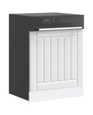Panneau de lave-vaisselle Lucca blanc bois d'ingénierie | Mobilier & Déco