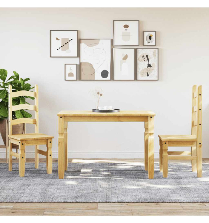 Ensemble à manger Panama 3 pcs bois de pin massif | Mobilier & Déco
