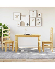 Ensemble à manger Panama 3 pcs bois de pin massif | Mobilier & Déco