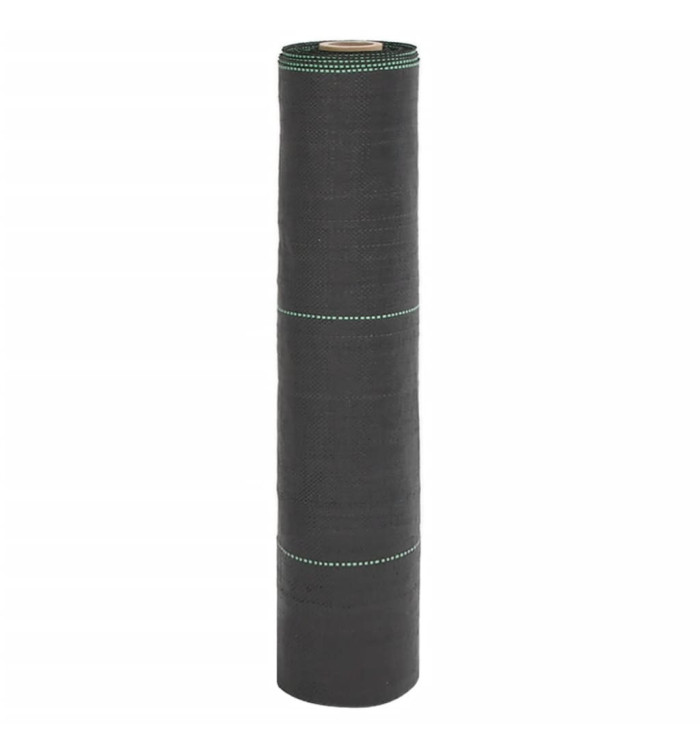 Membrane anti-mauvaises herbes noir 0,5x200 m PP | Mobilier & Déco
