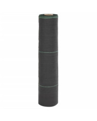Membrane anti-mauvaises herbes noir 0,5x200 m PP | Mobilier & Déco