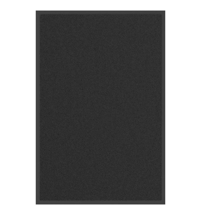 Paillasson noir 60x90 cm | Mobilier & Déco