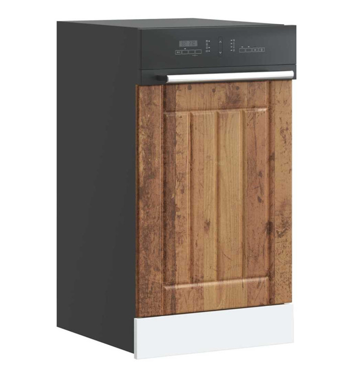 Panneau de lave-vaisselle Lucca vieux bois bois d'ingénierie | Mobilier & Déco