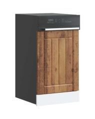 Panneau de lave-vaisselle Lucca vieux bois bois d'ingénierie | Mobilier & Déco