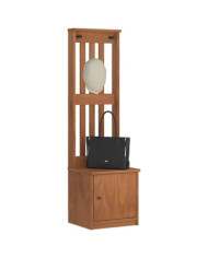 Portemanteau SANDENS 45x40x159,5 cm bois massif pin | Mobilier & Déco