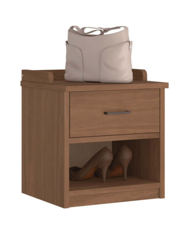 Banc de couloir SANDNES 45x40x50 cm bois de pin massif | Mobilier & Déco