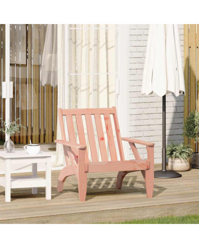 Chaise de jardin adirondack 75x77x77 cm bois massif de douglas | Mobilier & Déco