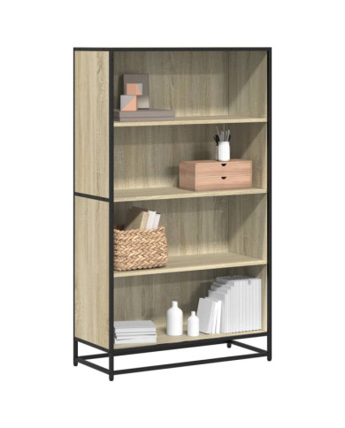 Bibliothèque chêne sonoma 80,5x35x139 cm bois d'ingénierie | Mobilier & Déco