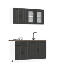 Ensemble d'armoires de cuisine 4 pcs Kalmar bois d'ingénierie | Mobilier & Déco
