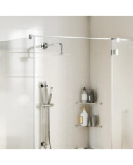 Pomme de douche pluie acier inoxydable 304 20x20 cm carrée | Mobilier & Déco