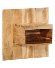Table de chevet 50x27x50 cm bois d'acacia solide | Mobilier & Déco