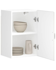 Armoire murale de cuisine Lucca blanc bois d'ingénierie | Mobilier & Déco