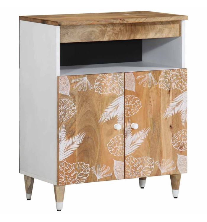 Buffet 60x33,5x75 cm bois de manguier massif | Mobilier & Déco