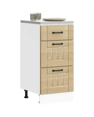 Armoire de cuisine Lucca chêne sonoma bois ingénierie | Mobilier & Déco