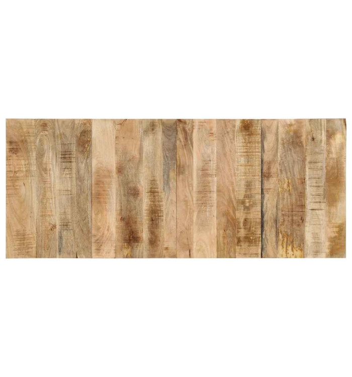 Tête de lit 200 cm bois de manguier brut massif | Mobilier & Déco